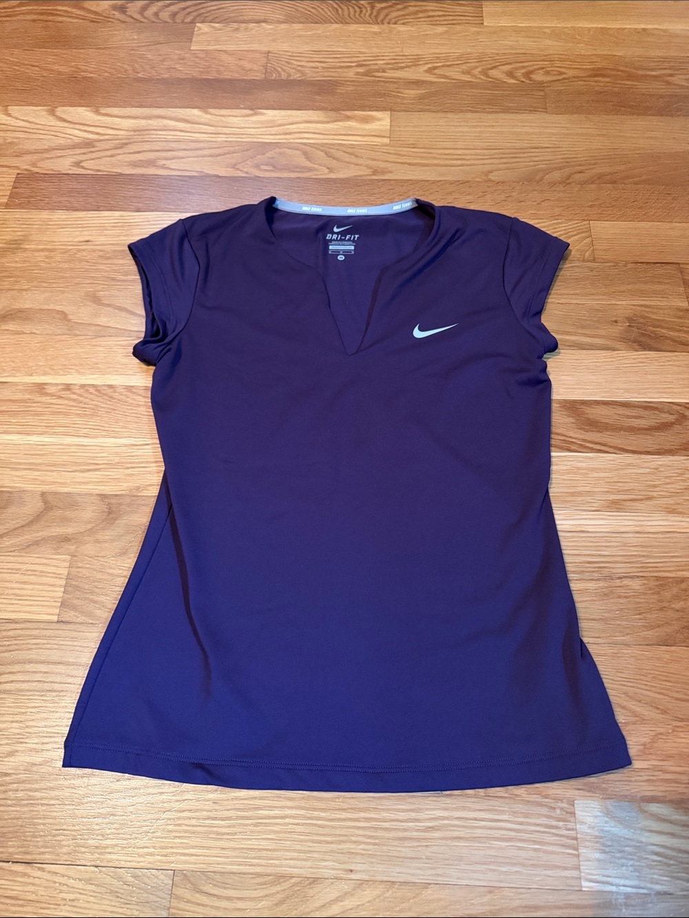 Nike Purple Dri-FIT Short Sleeve Athletic Tee